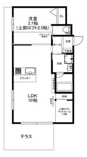 兵庫県西宮市津門大箇町【マンション】の間取り