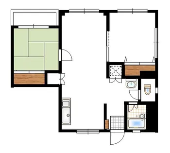 角田ビル赤坂(メイゾン桜ヶ丘)【405号室】の間取り