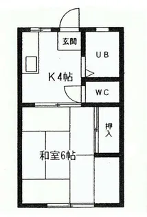 パナハイツカトレア【2階】の間取り