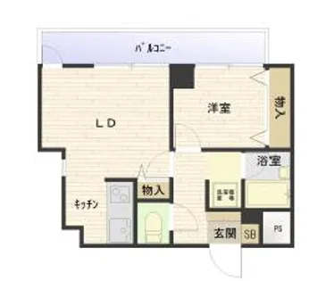 ラフィーネ【702号室】の間取り