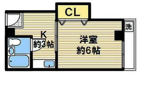 さくらマンション【4階】の間取り