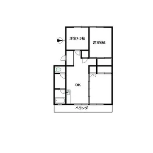 グリーンハイツよしだ【1階】の間取り