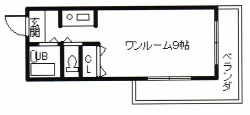 北川ビル【2階】の間取り