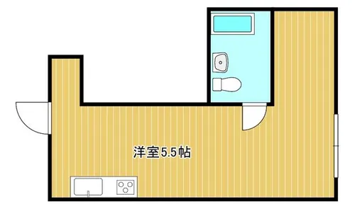 大阪府大阪市天王寺区茶臼山町【マンション】の間取り