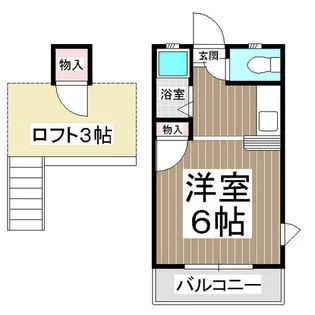福岡県福岡市東区美和台7丁目【アパート】の間取り