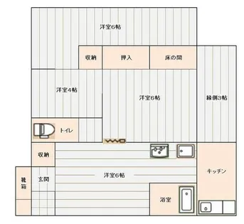 福岡県北九州市小倉北区泉台1丁目【一戸建】の間取り