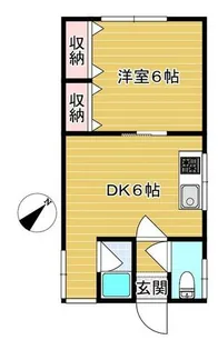 第2双葉荘【1階】の間取り