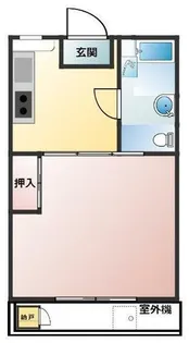 兵庫県神戸市長田区明泉寺町2丁目【マンション】の間取り