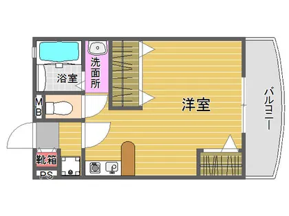 ジュネスハイム【403号室】の間取り