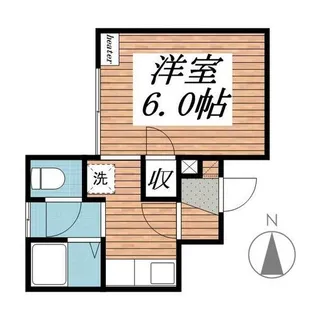 ラヴェール元町【0202号室】の間取り