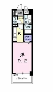 コンフォート 本町【2階】の間取り