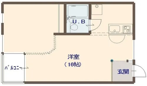 MAGIX(マジックス)【3階】の間取り
