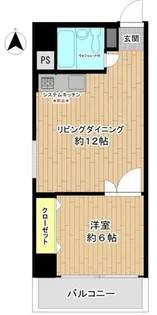 天満橋コープ【4階】の間取り