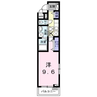 プレッソ 東加古川 Ⅱ【3階】の間取り