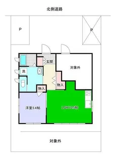 愛知県名古屋市中村区中村町2丁目【アパート】の間取り