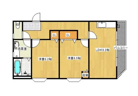 大阪府藤井寺市古室1丁目【一戸建】の間取り