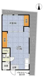 鈴蘭台石原ビル【1階】の間取り