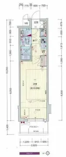 プレサンス京都四条大宮【3階】の間取り