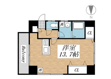 ベーシックビル【0606号室】の間取り