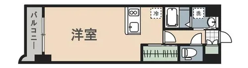 福岡県北九州市小倉北区馬借1丁目【マンション】の間取り