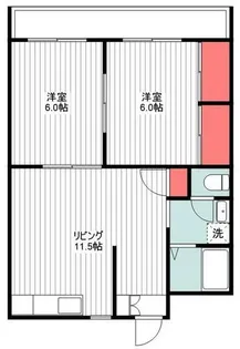 アーバンKNⅡ【2階】の間取り