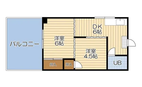 栄光ビル【302号室】の間取り