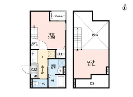 MAHORA MAISON 久留米大学前駅2【2階】の間取り