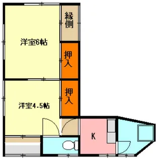 福岡県直方市新知町【一戸建】の間取り