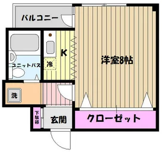 兵庫県神戸市東灘区御影塚町2丁目【マンション】の間取り