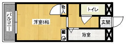 フォルム小倉南 弐番館【503号室】の間取り