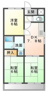 セフティーフジ【2階】の間取り