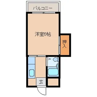 京都府長岡京市神足3丁目【アパート】の間取り