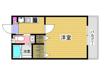 サンピュア城南【2階】の間取り