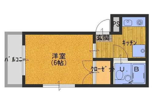 兵庫県神戸市兵庫区馬場町【マンション】の間取り