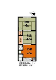 青葉荘【2階】の間取り