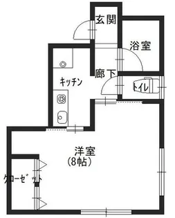 兵庫県加古川市東神吉町西井ノ口【アパート】の間取り