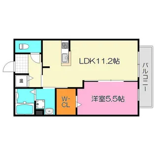 EspoirCoda【2階】の間取り