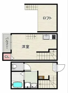 ルナソル・ミラ【106号室】の間取り