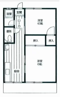 井上マンション【102号室】の間取り