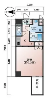 大阪府大阪市浪速区戎本町1丁目【マンション】の間取り