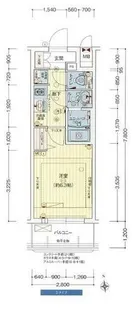 1Kの間取り画像