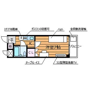 安田第3ビル【4階】の間取り