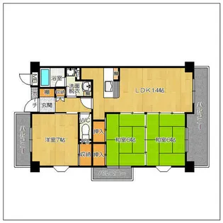ローリエ春日【207号室】の外観