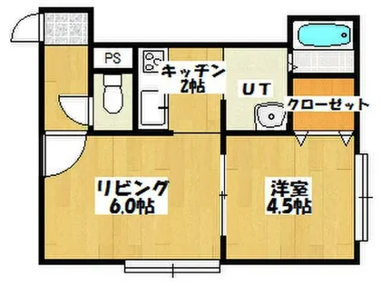 エミネンスプラザ麻生【202号室】の間取り