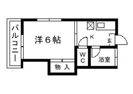 エクセルグリーン【205号室】の間取り