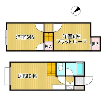 カサ・デ・セフィーロ【2階】の間取り