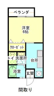 ディアコート・エミネンス【105号室】の間取り