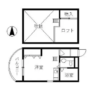 エルパセオ篠原南【301号室】の間取り