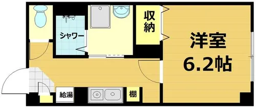 京都府京都市中京区西ノ京冷泉町【マンション】の間取り