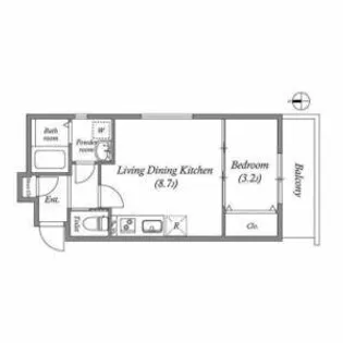 大阪府大阪市鶴見区今津北4丁目【アパート】の間取り